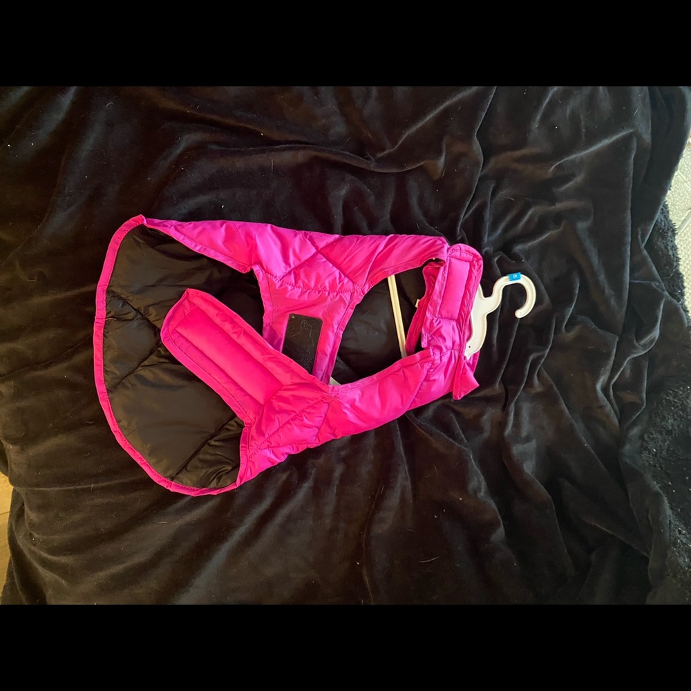 Hot Neon Pink Dog Coat